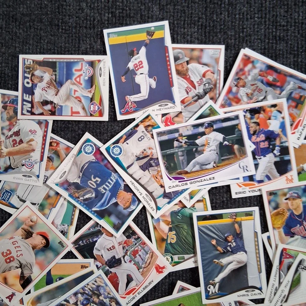 Assorted Lot Of 2013/2014 Topps Baseball Cards (50) Grab Bag